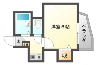 ST千里山【2階】の間取り