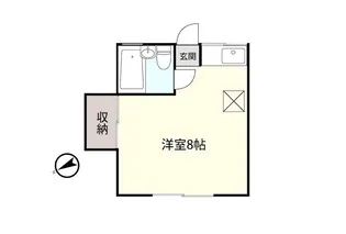 ラ・ネージュレザン【1階】の間取り