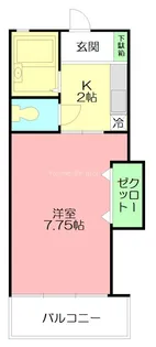 オールージュ【1階】の間取り