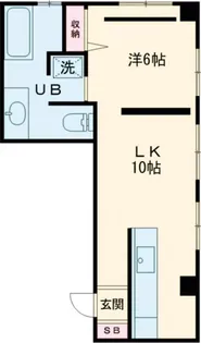 オルファームビル【4階】の間取り