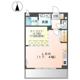 エーデルハイムIII【2階】の間取り