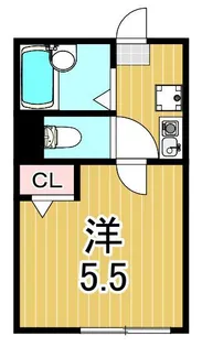 ブライトコート綾瀬II【1階】の間取り