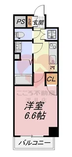 フォレストインサイド深井【6階】の間取り