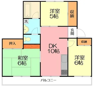 神奈川県秦野市曽屋【マンション】の間取り