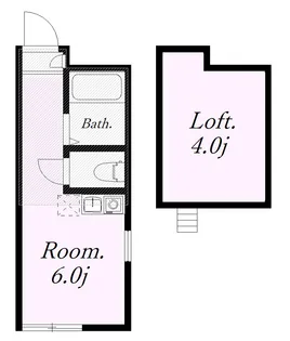 ユナイト南太田メアリーアーデン【2階】の間取り