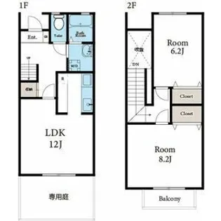 ルーエB棟の間取り