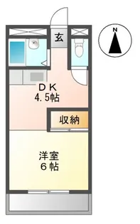 ニュー今井堂マンション【2階】の間取り