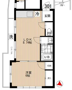 伊藤ビル【3階】の間取り