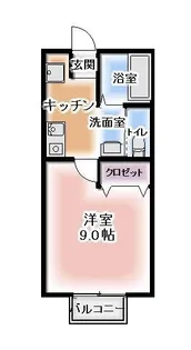LUCEII【2階】の間取り