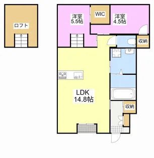 メゾンT・S【1階】の間取り