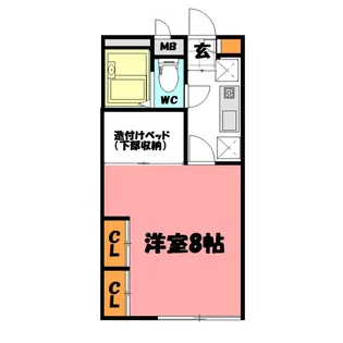 天神III【1階】の間取り