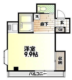 TOWAーHOUSE【4階】の間取り