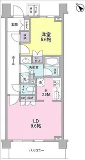 ブローテ大倉山【2階】の間取り