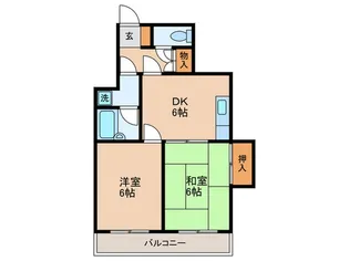 カーサ高橋【3階】の間取り