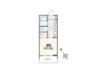 MELDIA新座II【1階】の間取り