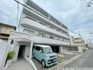広島県広島市佐伯区楽々園4【マンション】の外観
