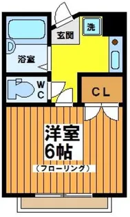 レジデンス松原【2階】の間取り