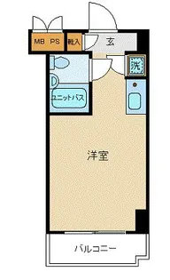 日興パレス横浜西【4階】の間取り