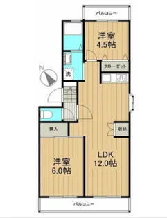 神奈川県川崎市麻生区金程2【マンション】の間取り