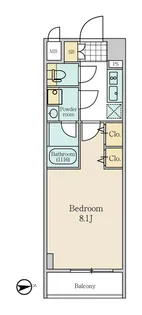 AIFLAT麻布十番east【4階】の間取り