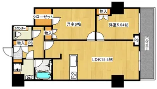 YSDビル【4階】の間取り