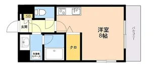 リライアンス井尻【2階】の間取り