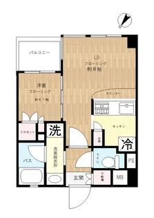 シーアイマンション根津弥生坂【5階】の間取り