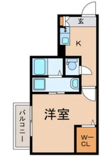 千葉県船橋市本町4【アパート】の間取り