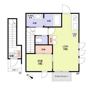 プレジオSOMEYA【2階】の間取り