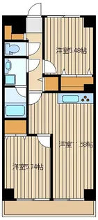 埼玉県新座市栄3【マンション】の間取り