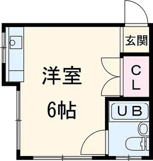 平井三松ハイム【2階】の間取り