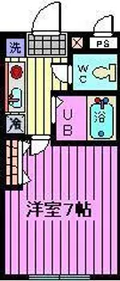 埼玉県さいたま市中央区下落合2【マンション】の間取り