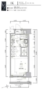 東京都新宿区北新宿3【マンション】の間取り
