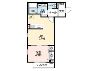 東京都豊島区長崎2【マンション】の間取り