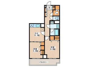 一橋学園ガーデニア【3階】の間取り