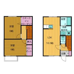 熊本県熊本市西区島崎7【アパート】の間取り