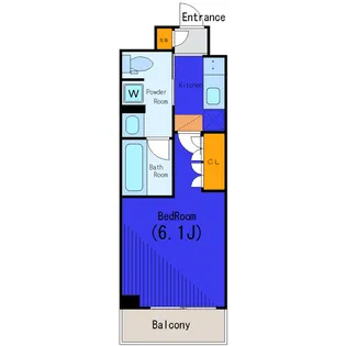 東京都品川区南大井3【マンション】の間取り
