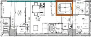 東京都中央区東日本橋2【マンション】の間取り