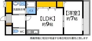 Casa&Michiroom戸坂桜上【4階】の間取り