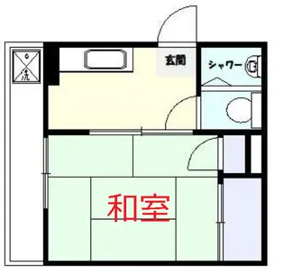 東京都品川区東大井2【アパート】の間取り