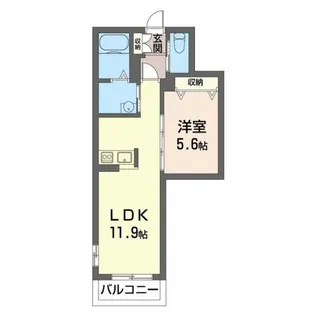 東京都品川区旗の台5【マンション】の間取り