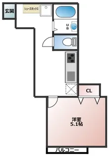 PMZ希望ヶ丘【2階】の間取り