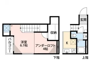 ピアンターレ ウノ【2階】の間取り