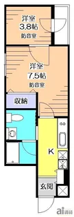 東京都東村山市栄町1【マンション】の間取り