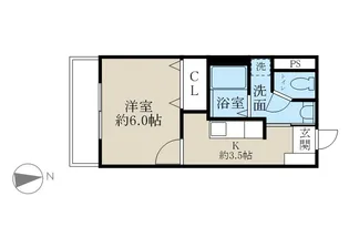 第3ロイヤル礎【2階】の間取り