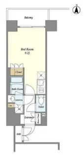 ライトテラス錦糸町【6階】の間取り