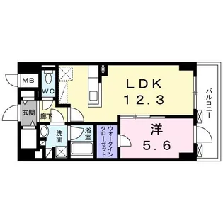 RESIDENCE 八千代【14階】の間取り