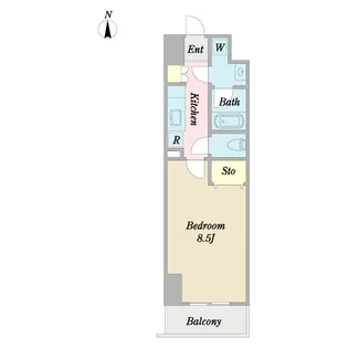 イマジン【3階】の間取り