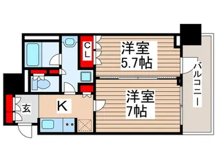 パークシティ柏の葉キャンパス ザゲートタワー【9階】の間取り