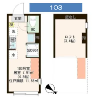 EMINENCE I【1階】の間取り